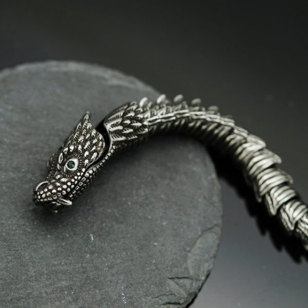 Dragon Bone Chain Stereoscopic Dragon Scale Bracelet - 图片 4