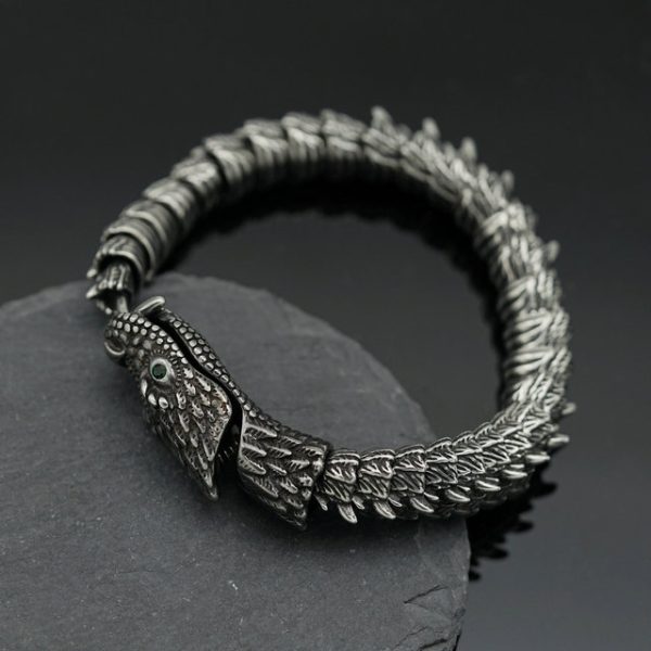 Dragon Bone Chain Stereoscopic Dragon Scale Bracelet - 图片 2