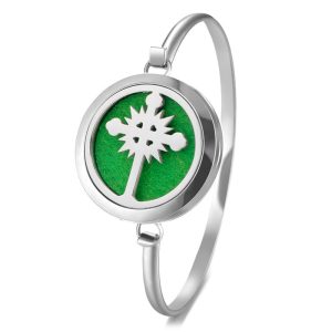 Essential oil aromatherapy hook 30mm bracelet for men and women couples