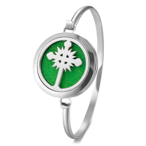 Essential oil aromatherapy hook 30mm bracelet for men and women couples