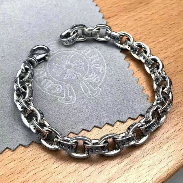 Domineering cross men's tide European and American retro bracelet - 图片 3