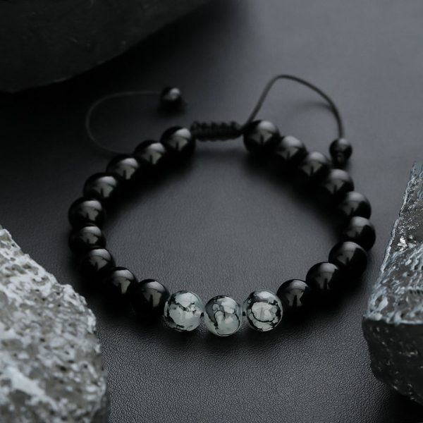 Tiger's Eye Bracelet for Men and Women, Adjustable Woven Stylish Unisex Accessory - 图片 2