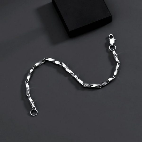 Möbius Men's Rhombus Bracelet - 图片 4